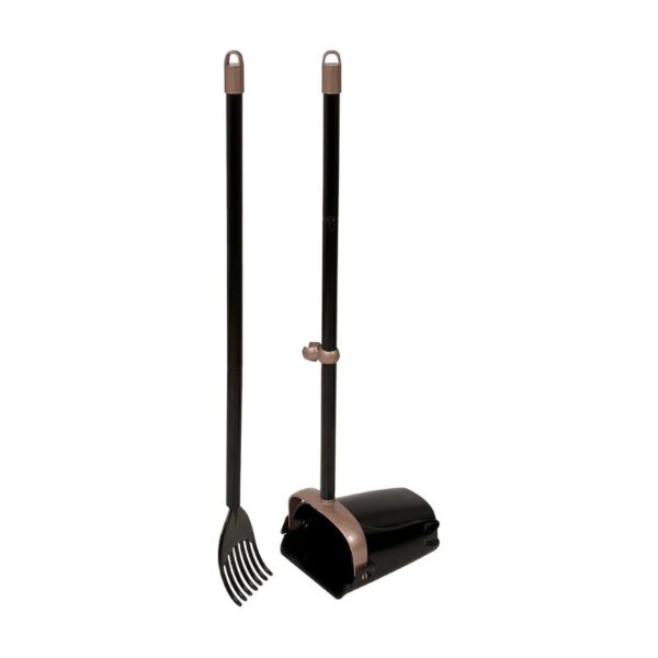 Arm & Hammer Pooper Scooper Swivel Bin & Rake Dog Poop Scooper